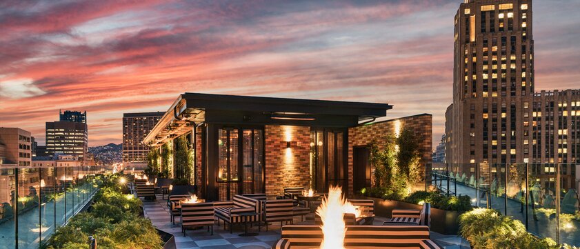 San Francisco Proper Dachterrasse