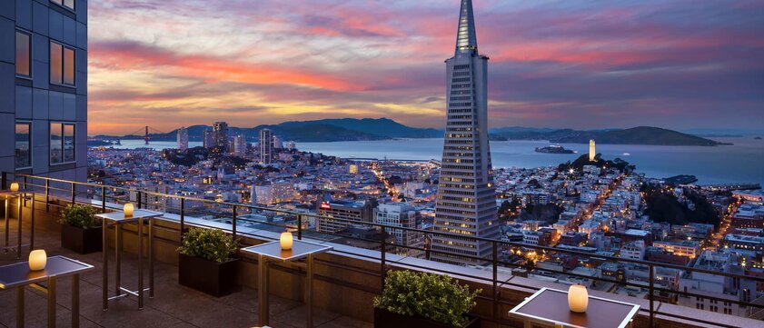 Four Seasons Embarcadero Dachterrasse