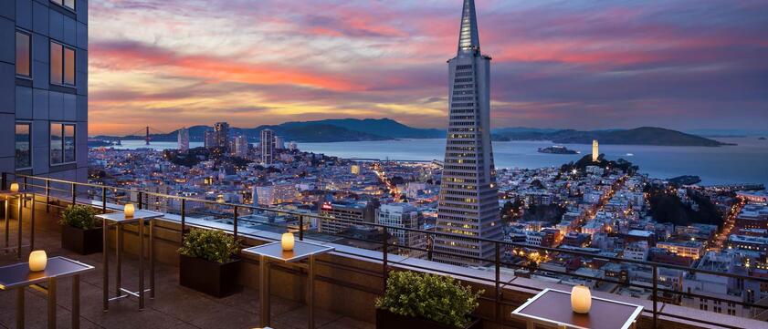 Four Seasons Embarcadero Dachterrasse