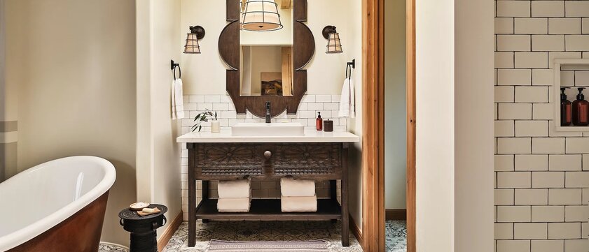 Badezimmer - Bishops Lodge