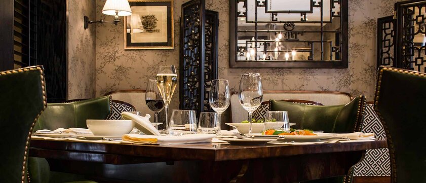 Hotel The Singular Santiago Tischansicht