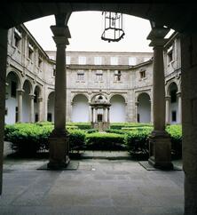 Parador de Santiago de Compostela Gartenanlage