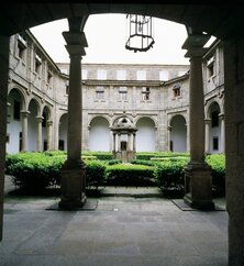 Parador de Santiago de Compostela Gartenanlage