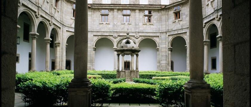 Parador de Santiago de Compostela Gartenanlage