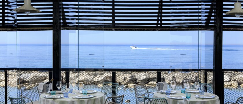 Restaurant vom Rocco Forte Verdura Resort in Sciacca