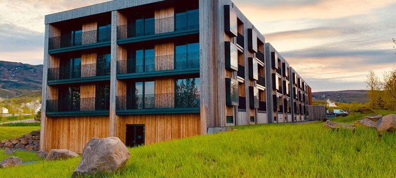 Aussenansicht - Geysir