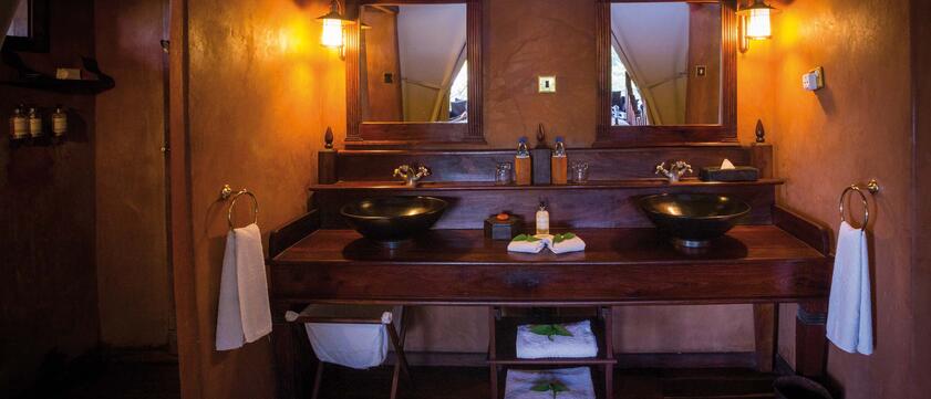 Serengeti Migration Camp Badezimmer