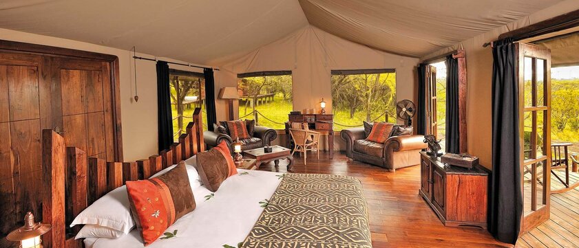 Serengeti Migration Camp Zimmerblick
