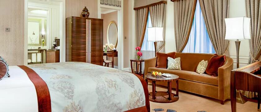 Zimmer vom Fairmont Peace Hotel in Shanghai