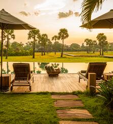 Pool vom Phum Baitang in Siem Reap