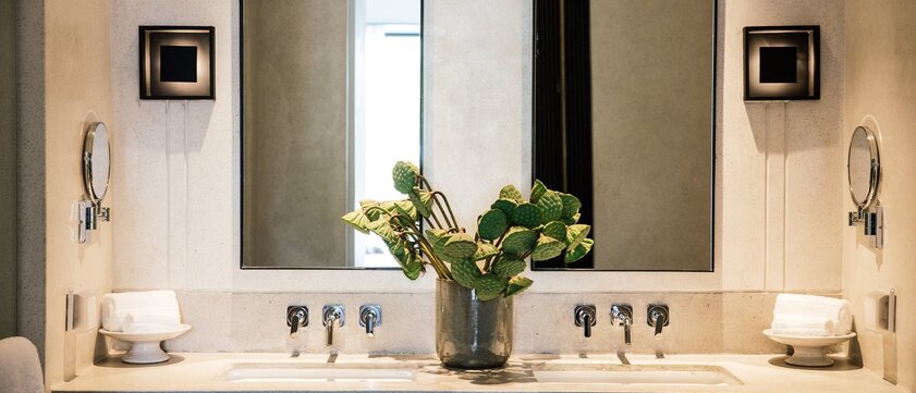 Treeline Urban Resort Badezimmer