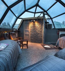 View from a Glass Igloo