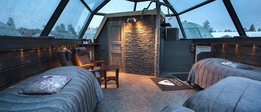 View from a Glass Igloo