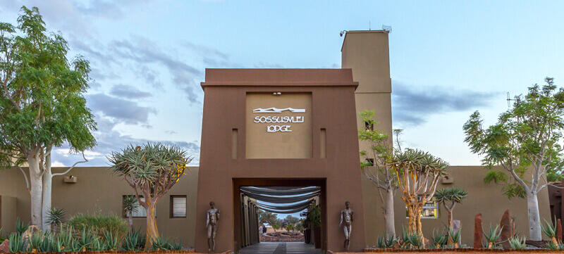 Sossusvlei Lodge Eingang