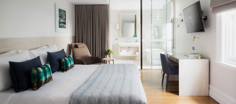 Spicers Potts Point Zimmerbeispiel des Luxe King Rooms