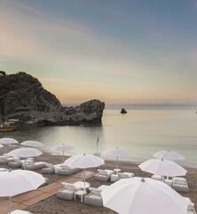 Grand Hotel Mazzarò Sea Palace Strand