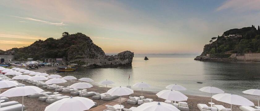 Grand Hotel Mazzarò Sea Palace Strand