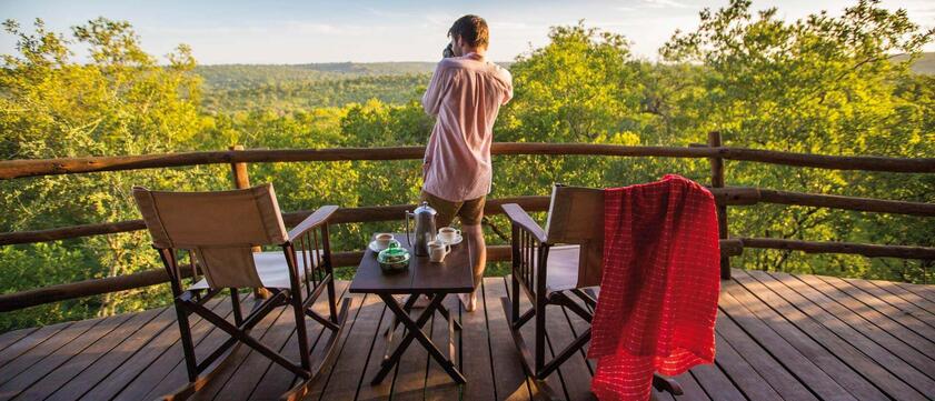 Tarangire Treetops Terrasse