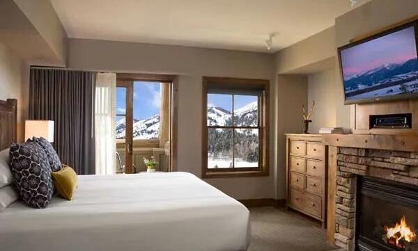 Schlafzimmer - Teton Mountain Lodge & Spa