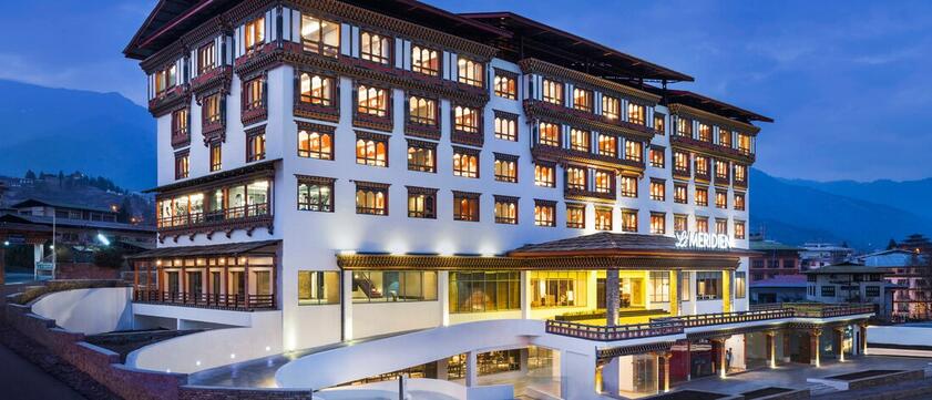 Le Méridien Thimphu Außenansicht