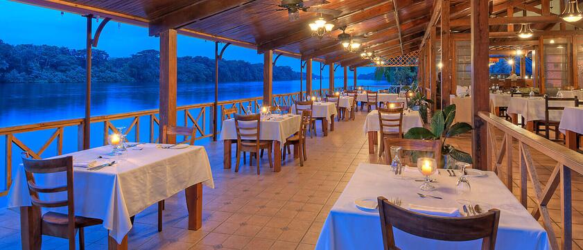 Tortuga Lodge and Gardens Restaurant