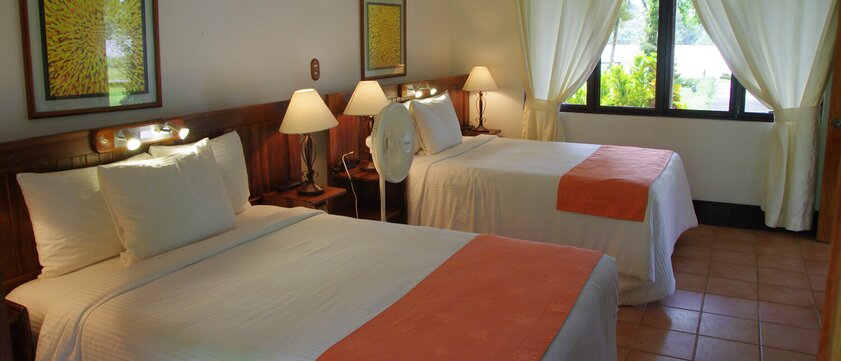 Tortuga Lodge and Gardens Zimmer