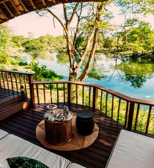 Finch Hattons Luxury Camp Aussicht