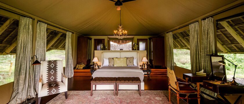 Finch Hattons Luxury Camp Tented Suite