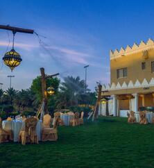 Al Malfa Resort Garten