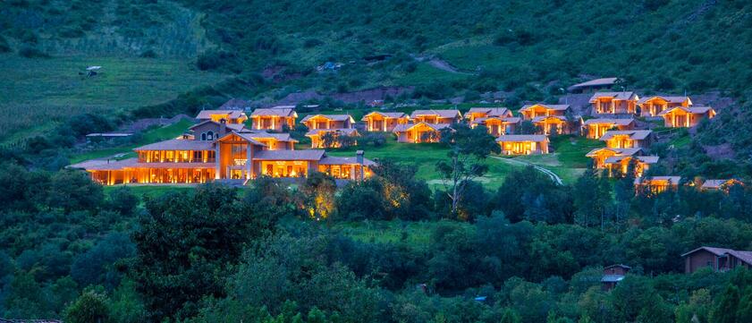 Inkaterra Hacienda Urubamba Außenanlage