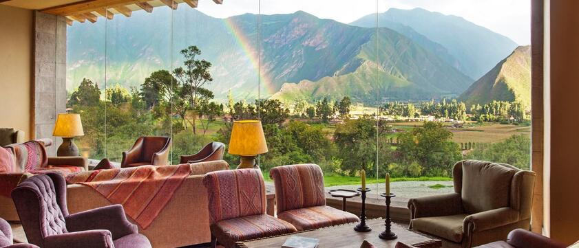 Inkaterra Hacienda Urubamba Lobby