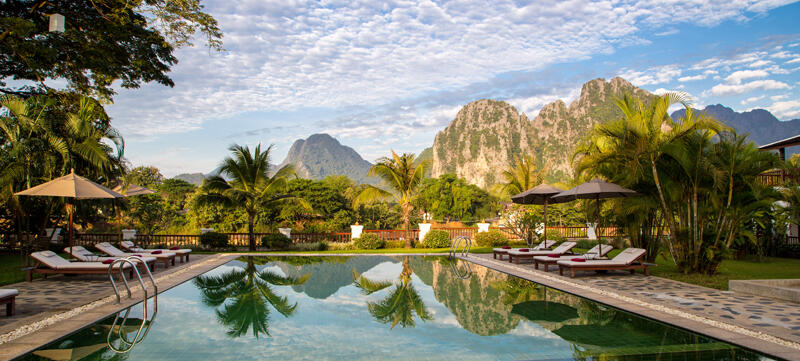 Riverside Boutique Resort Pool