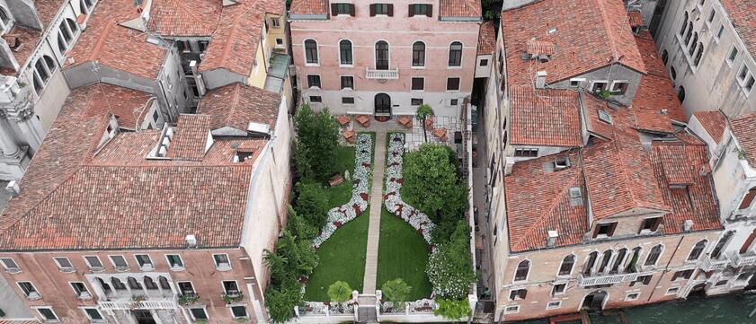 Palazzo Venart Luxury Hotel von oben
