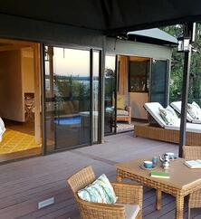 Old Drift Lodge Terrasse