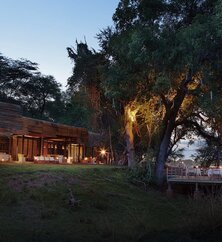 Matetsi River Lodge Außenansicht