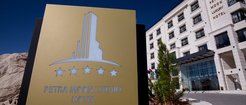 Außenansicht Petra Moon Hotel