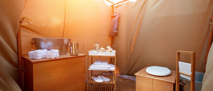 Magic Camp Wahiba Sands Badezimmer