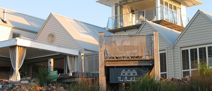 The Boatshed Außenansicht