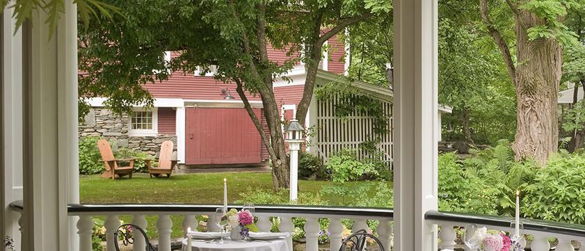 Pitcher Inn Terrasse