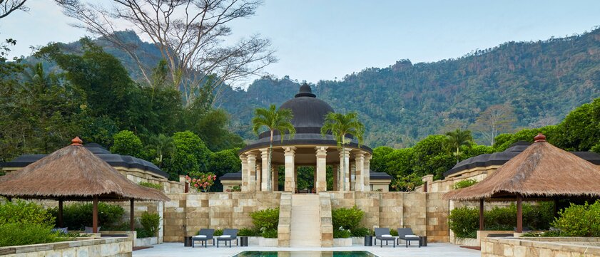 Pool Amanjiwo Resort in Yogyakarta