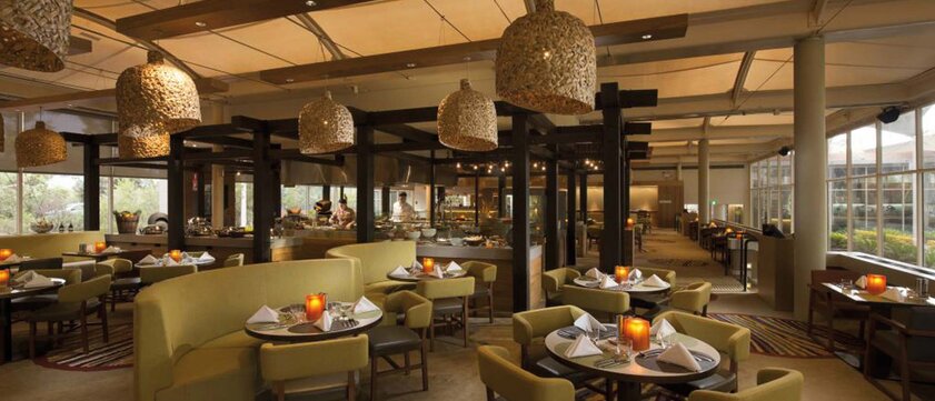 Sails in the Desert Restaurantbereich