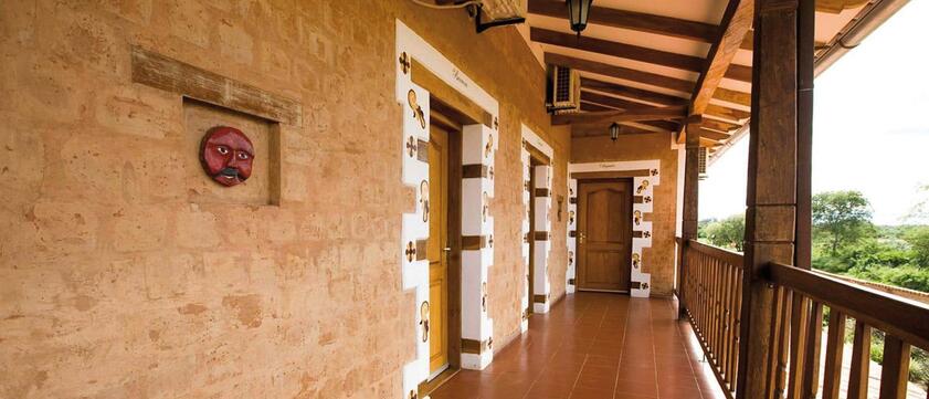 Hotel Villa Chiquitana Terrasse