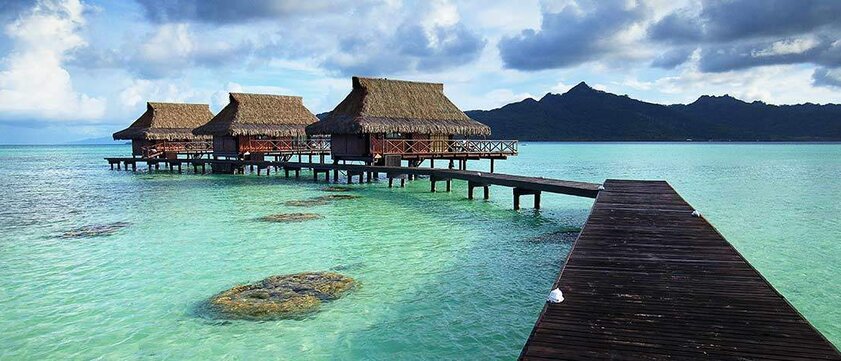 Vahine Private Island Resort Overwater Bungalow