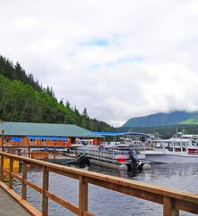 Knight Inlet Lodge Anlegestelle
