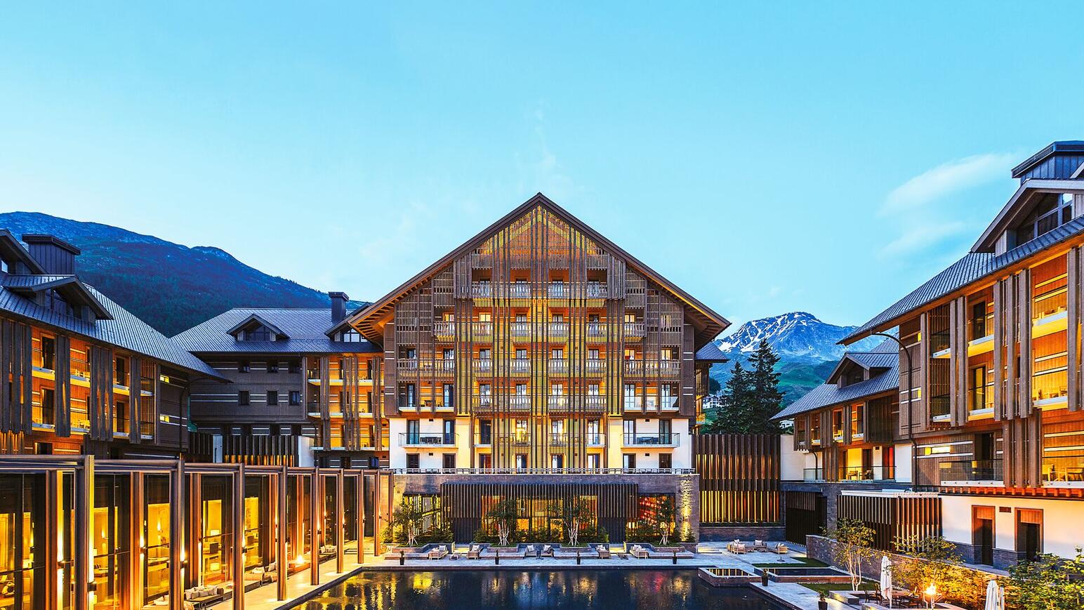 The Chedi Andermatt Aussenansicht