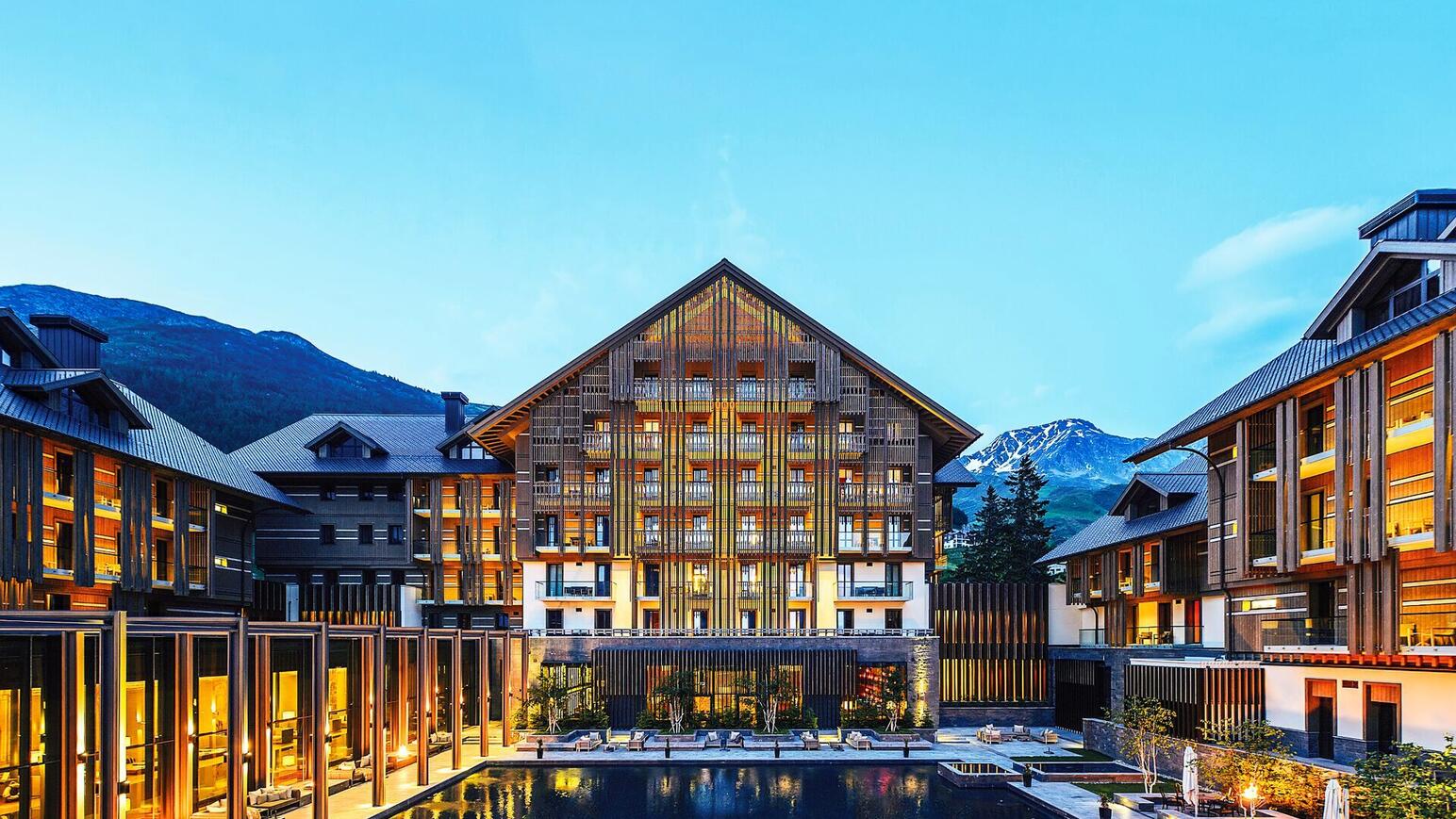 The Chedi Andermatt Aussenansicht