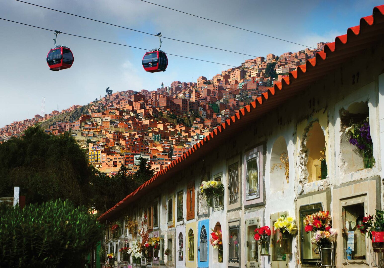 Anden - Seilbahn ueber La Paz