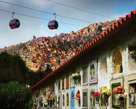 Anden - Seilbahn ueber La Paz