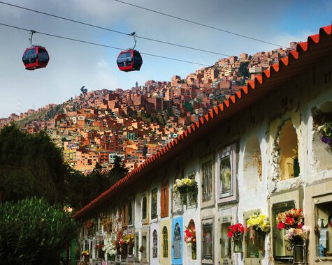 Anden - Seilbahn ueber La Paz