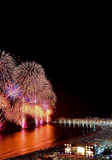 Silvester Copacabana in Rio